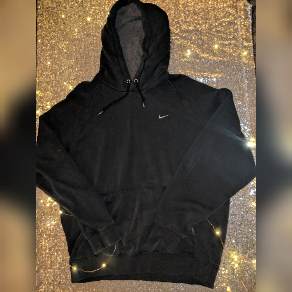 Mens Black Nike Hoodie